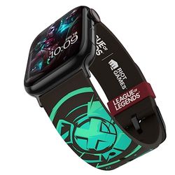 MobyFox League of Legends Smartwatch Band - Officially Licensed, Compatible with Every Size & Series of Apple Watch (watch not included) - Ekko