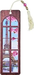 Springtime in Paris Beaded Bookmark