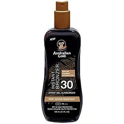 Australian Gold - Sunscreen Spray Gel w. Instant Bronzer 237 ml - SPF 30