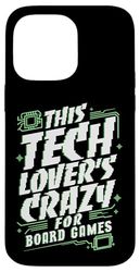 Funny Tech and Board Game Humor for Gamers and Coders Case for iPhone 14 Pro Max