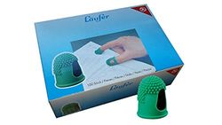 'Page Turner with Fine Rubber Latex Box of 100 15 mm Grün