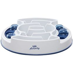 TRIXIE Giocattolo per cani Intelligenz Dog Activity Gioco di strategia "Slide & Feed" – Giocattolo intelligente sofisticato per cani per lavoro, ø 30 x 27 cm – 32036
