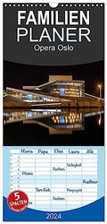 Familienplaner 2024 - Opera Oslo mit 5 Spalten (Wandkalender, 21 cm x 45 cm) CALVENDO