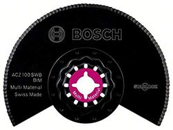 Bosch Starlock Lâmina com dentes ondulados bimetálicos multimaterial, ACZ 100 SWB, 100 mm
