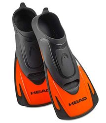 Mares Head Energy Pair of Flippers 46, unisex, Schwimmflosse Swim Fin Energy, Orange - Orange