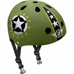 Stamp SKIDS Control unisex jeugdskate-helm, kaki, 53/57 cm