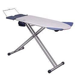 Mabel Home Extra Large Table à Repasser Pro avec la système d'aile d'épaule Pliable, 8 fonctionnalité, Housse supplémentaire Gris