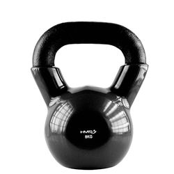 HMS 17-64-062, 5907695524161 Kettlebell in GHISA Unisex-Adulto, Nero, Taglia Unica