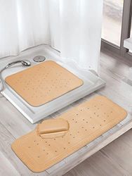 Kleine Wolke 4325201002 Calypso Tapis de Douche en PVC Beige 55 x 55 cm