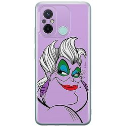 ERT GROUP mobiltelefonfodral för Xiaomi REDMI 12C/ REDMI 11A originalt och officiellt licensierat Disney mönster Ursula 001 anpassad till formen på mobiltelefonen, fodral tillverkad av TPU-plast