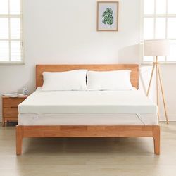 EGO HOME Nakładka na materac 90 x 200 cm, wysokość 9 cm, stopień twardości H3 z pianki, certyfikat Öko-Tex i CertiPUR, nakładka na materac 90 x 200 cm, na łóżko kontynentalne, sofę do spania