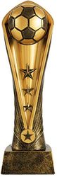 Art-Trophies AT84411 Troféu desportivo, dourado, 31 cm