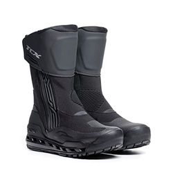 TCX Men's Climate 2 Surround Gore-tex Motorcycle Boot, Black Dark Grey, 9 UK