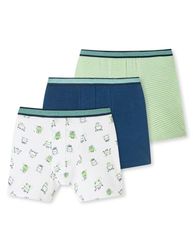 Schiesser Jongens 3 Pack Boxershort 95/5 Organic Bio Katoen Maat 92 tot 140 Ondergoed, gesorteerd 1_181051, 116, Gesorteerd 1_181051, 116 cm