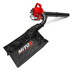 Mitox 28BV-SP Petrol Handheld Blower and Vacuum, Red