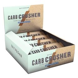 Myprotein Vegan Carb Crusher Protéine Whey Chocolat Sel Marin 60 g Boîte de 12 1 g