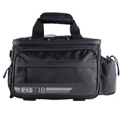 Oxford T-Series T18 - Borsa a sgancio rapido con portapacchi, 18 l