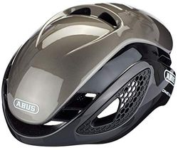 ABUS GameChanger Casco ciclismo - Casco da bici aerodinamico con ventilazione idonea per uomo e donna - Grigio, Taglia S