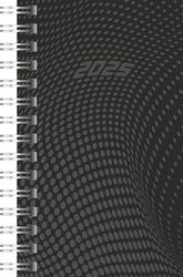 rido/idé Pocket Diary Model Timing 3 (2025), 2 Pages = 1 Week, A7, 160 Pages, PP Cover, Black