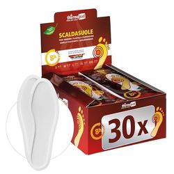 THERMOPAD Zoolwarmers maat L (40-41) – het origineel: 30 paar warmtepads (inlegzool) voor 8 uur warmte I direct te gebruiken voetwarmers pads I extra warme warmtezool voor schoenen en skischoenen