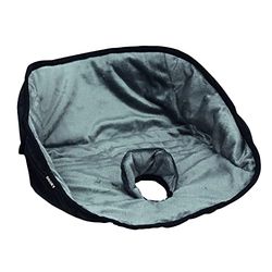Dooky Tapis hygiénique (Amovible, adapté aux sièges de Voiture, imperméable, Lavable, Rembourrage Doux et Confortable, Taille : 37 x 31 cm), Noir