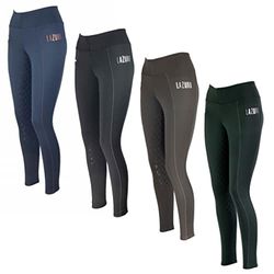 LAZURA 4018653106761 Mallas de equitación, Mujer, marrón, 34