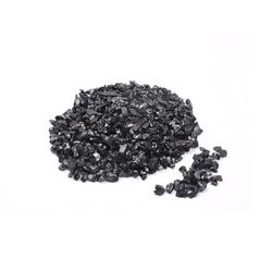 Homéa, Decoratieve glazen pepites, zwart, 630 g, ca. 2-5 mm