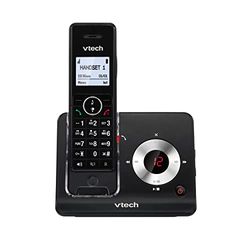 VTech MS3050 Téléphone Fixe sans Fil DECT avec Blocage d'appel, répondeur, Identification de l'appelant/Appel en Attente, amplificateur de Volume, Haut-Parleur Mains Libres, numérotation Rapide
