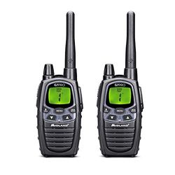 Midland - Walkie Talkie Profesional Largo Alcance G7 PRO, 2 Radioaficionados Softair y Outdoor, 85 Canales - 16 PMR446/69 LPD Sin Licencia, Cobertura 10Km, Autonomía 18H, Pilas Recargables, Accesorios