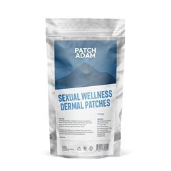 Patch Adam Sexual Wellness Dermal Patches - 5mg CBD Isolate with 24-Hour Boost, Easy & Discreet Application, Hassle-Free Absorption - Pack of 15