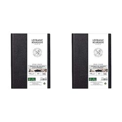Lefranc Bourgeois Papier Dessin 150gr 50 feuilles A5 (Lot de 2)