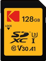 128GB Scheda SD Emtec Kodak SDHC classe 10 UHS-I U3 Ka.Blist [EKMSD128GXC10HPRK]