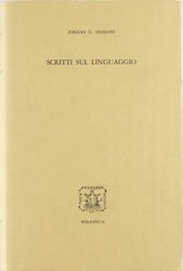 Scritti sul linguaggio (1760-1773)