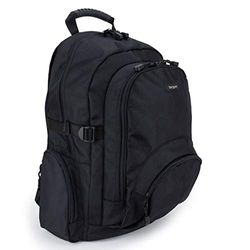 Targus Laptop Backpack, Lightweight with 32L Capacity, Multi-pocket, Padded Compartment Fits Laptops up to 15.6" - Black (CN600)