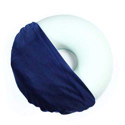 NRS Healthcare Pressure Relieve Memory Foam Donut Ring Cushion and Cover