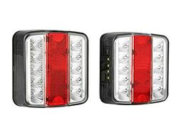 Las 10103 - Conjunto de faróis traseiros LED para reboque (12 V)
