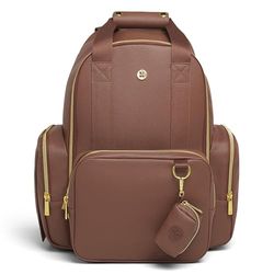 HUGGIES LITTLE HUGS Unisex's Backpack-Diaper Bag, Camel, One Size