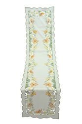Bellanda Chemin de Table, Polyester, Champagne, 160 x 40 x 0,5 cm