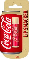 Lip Smacker - Colección Coca-Cola - Bálsamo Labial de Coca-Cola Sabor Vainilla para Niños - Un Regalo Dulce para tus Amigos - Pack Individual