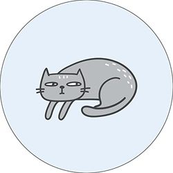 Bonateks, Ronde digitaal bedrukte muismat, antislip onderkant, voor kantoor en thuis, diameter: 22 cm