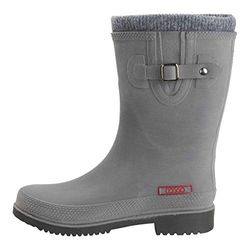 DOGGO Lotte Winter, Stivali di Gomma Unisex-Adulto, Grigio (Grau Grau), 40 EU