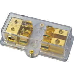 Porte-fusible Verre HiFi Auto Sinuslive SB2-2 Adapté pour (Porte-fusibles): 80 A