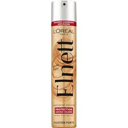L'Oréal Paris - Laque Fixation Forte - Tenue Longue Durée 48H Indétectable - Nouvelle Formule Pour Cheveux Colorés - Enrichi en Filtres UV - Elnett Satin - 300 ml