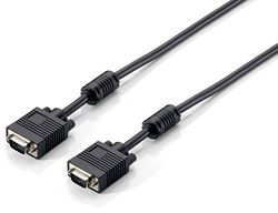 Cabo SVGA EQUIP 3COAX MACHO - MACHO 1,8 m com FERRITA 118817