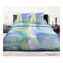 Home Linge Passion - Cloud beddengoed, 4-delig, 100% katoen, blauw - 240 x 300 cm