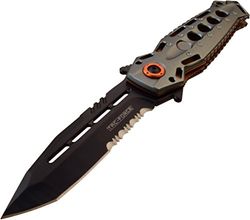 Tac-Force - nóż składany - TF-965OR - długość całkowita: 22,3 cm, długość ostrza: 9,5 cm, 3Cr13 stal nierdzewna
