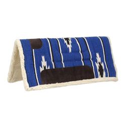 Tough 1 Pony, Sottosella quadrato, colore blu reale/nero/crema