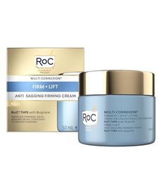 RoC - Multi Correxion Crema Facial Firm + Lift Anti-Flacidez - Antiarrugas y Antiedad - Mejora la Firmeza - Efecto Lifting Cosmético - 50 ml
