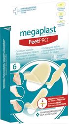 MEGAPLAST FeetPro Hydrocolloïde Pleisters voor Blaren – Assortiment – 6 stuks