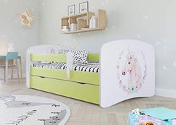 KOCOT KIDS babydreams 2 Lit de Jour, Bois d'ingénierie, Vert, 1 Personne